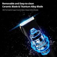 Maquina Cortar Pelo Profesional Iclipper A8s , Cortapelos Hombre Maquinilla Cortar Pelo Profesional Recortadora de Pelo con Pantalla Digital LCD Recortadora Maquina de Cortar el Pelo Ideal para Contornos - details 2