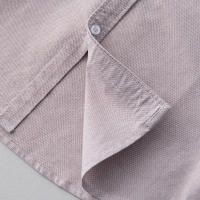 Camisa Larga De Algodón Para Hombre Estilo Nuevo Moda Confort Simplicidad Casual Ropa Masculina Camisa Oxford De Cuello Enrollado Tipo De Cierre: Doble Filo - details 17
