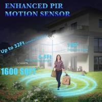 Luces solares impermeables al aire libre - 300 LED 7000K 3000LM 5 niveles de brillo ajustable 3 modos de iluminación 2400mAh 340% más brillante 360° 5 cabezas IP65 sensor de movimiento 40ft VENSSTNOR Solar Motion Lights al aire libre - details 3