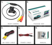 Cámara De Visión Lateral Para Coche GreenYi IP68 Impermeable Con Visión Nocturna CCD Lente De Ojos De Pescador 170° Para Reversa Y Atrás Universal - details 11
