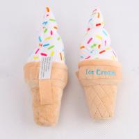 Juguete De Peluche Lindo Para Mascotas Simulación De Pizza Hamburguesa Helado Sonido Juguete Interactivo Para Perros Y Gatos - details 8