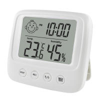 Termómetro Y Higrómetro Digital Justilau Con Sensor De Temperatura Y Humedad Para Interior Múltiples Funciones Pantalla LCD Fácil De Usar - details 0
