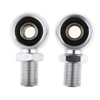 Adaptador Universal Para Amortiguador Trasero De Motocicleta Con Ojo Redondo Y Agujero Circular 10mm Plata Pieza De Repuesto De Calidad Para Suspensión Trasera - details 1