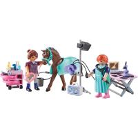 PLAYMOBIL veterinario de caballos (71241) diagnósticos y tratamientos en los caballos. - details 4