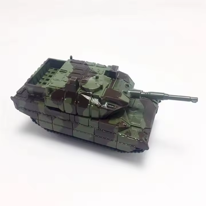 Juguetes De Simulación Militar De 4D Modelo De Tanque Mini Coche Set Regalo De Cumpleaños Para Niños Material ABS Escala 1:8 - 1
