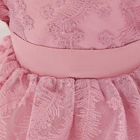 Vestido De Tule Puff Para Bebé Niña Cumpleaños Bautismo 1 Año Vestido De Princesa Para Fiestas Niñas Recién Nacidas 0-2Años - details 6