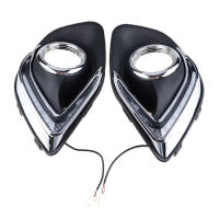 Luz Diurna LED Para Mitsubishi ASX 2013 2014 2015 Antiniebla Impermeable Conjunto De Luces De Día Para Automóvil - details 3