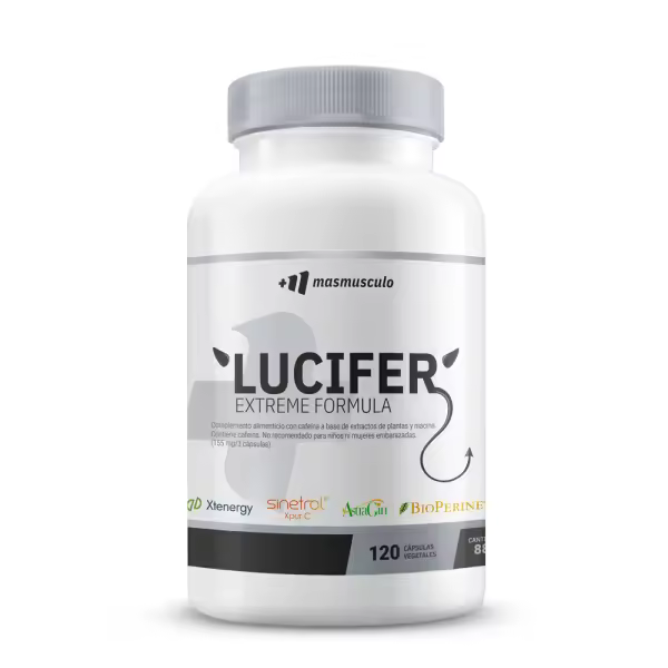 Lucifer Extreme Formula - 120 cápsulas vegetales MM Supplements - 1