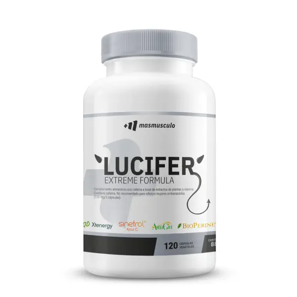 Lucifer Extreme Formula - 120 cápsulas vegetales MM Supplements - 1