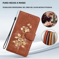 Funda De Cuero Para Samsung Galaxy J6+ J4+ J6 2018 J7 J5 J3 2016 2017 Estilo Clásico Con Soporte De Tarjetas Y Monedero Protector Anti-Scratch Magnético - details 1