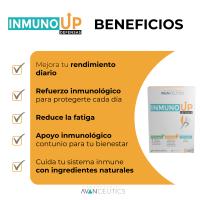 Avanceutics InmunoUp - Complemento alimenticio, vitaminas naturales, inmunidad, vitamina c, vitamina b - details 1