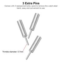 Kit De Herramientas Profesionales Para Reparación De Relojes Herramienta Extendible Para Cortar Y Remover Correas De Reloj Material De Acero Inoxidable Set De Soporte Para Montaje De Bandas - details 5