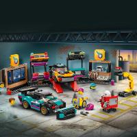 Bloques De Construcción Compatible MOC Sets City Serie Centro De Servicio Para Coches Juguetes Educativos Para Niños - details 0