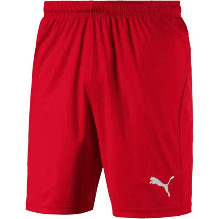Pantalones Cortos Rojos Puma Active WV para Hombre - Logo Blanco - 1