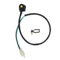 Interruptor De Muerte Universal Para Motocicleta Botón Rojo De Pulsación Arranque Bocina Dirt Bike ATV UTV Manillar Montado 22mm - details 2