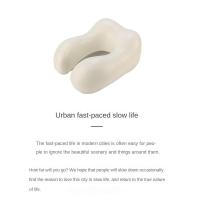 Almohada De Viaje En Forma De U De Espuma De Memoria Soporte Para Cuello Sin Bolsa De Transporte Tapones Para Los Oídos Y Máscara - details 13