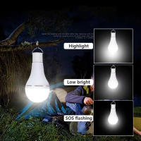 Lámpara Solar LED Impermeable Para Exteriores Cargada Por USB Luz De Emergencia Colgante Potente Para Interior Casa - details 6