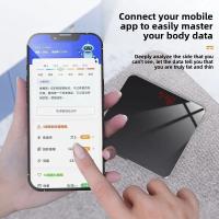 Báscula De Peso Corporal Electrónica Inteligente Recargable Por USB Y Hogar Escala De Medición Para El Baño - details 3