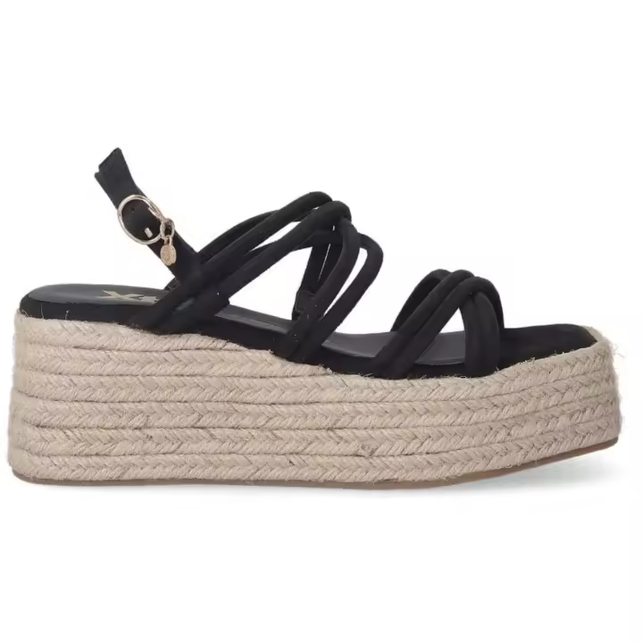 Sandalias de Plataforma XTI  para mujer en color negro - 1