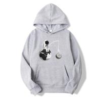 Suéter De Hombre Con Capucha Estilo Casual Para Fitness Y Deporte Prenda Cálida Para Otoño E Invierno Sudadera De Poliéster Talla Regular - details 3
