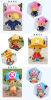 Muñeco De Peluche De 25cm De Anime Japonés One Piece Figura De Dibujos Animados Luffy Chopper Ace Roronoa Zoro Regalos Para Niños En Navidad - details 3