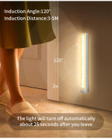Lámpara De Noche LED Recargable Inalámbrica Con Sensor De Movimiento Para Armario Armario Cocina Escaleras 10/20/30/50cm Luz De Alarma - details 3