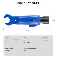 Bolígrafo Desenredo De Cable Coaxial Herramienta Manual Para Electricistas Corte Y Desenredo De Cables RG7-11 RG59-6 Reparación - details 3