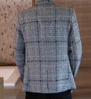 Camisa De Negocios Casual Para Hombre Estilo Coreano Moda 2025 Slim Fit Todo El Año Poliéster Elegante Y Versátil - details 3