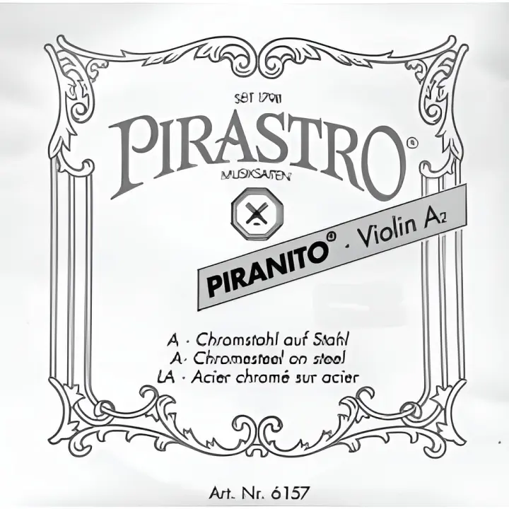 CUERDA VIOLIN-Pirastro (Piranito 615740) (Acero Cromo) 2ª Medium Violin 3/4 y 1/2 - 1