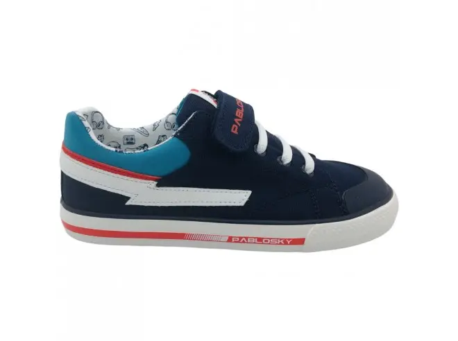 Zapatillas Lona Barefoot Niño Pablosky 981020 - 1