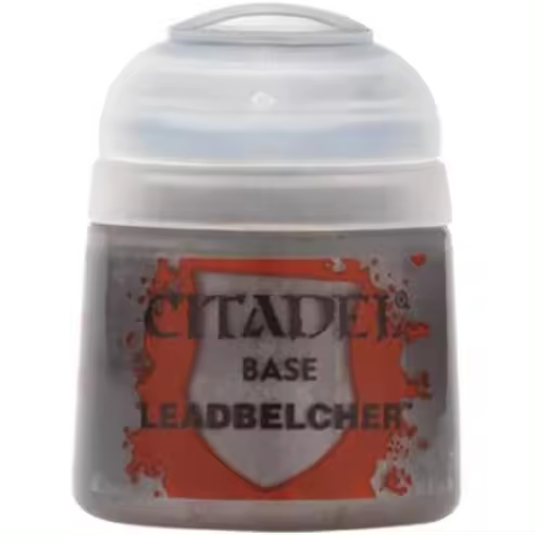 Pintura para Miniaturas Citadel 12 ml - Base Leadbelcher - Warhammer 21-28 - 1