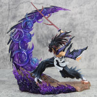 Figura De Anime Demon Slayergk 23cm Luz Destacada Tsugikuni Yoriichi Y Kokushibo Batalla Furiosa Estatua Decorativa Para Escritorio Regalo Para Fans - details 5