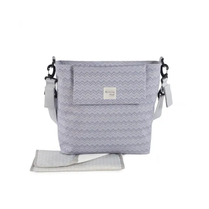 Bolso canastilla Zig Zag de Walking Mum - 1