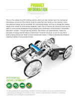 Juguete Solar Para Niños Kit De Artesanía DIY Coche Robótico Todas Las Ruedas De Climbing Juegos STEM Educativos Regalo Para Niños - details 15