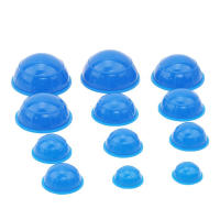 Set De 12 Copas De Masaje De Silicona Para Terapia De Ventosa Y Succión Anti-cellulitis Jars De Vacío Para El Cuerpo Herramientas De Masaje - details 8