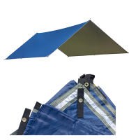 Carpa De Sol Impermeable Para Camping Y Playa Super Ligera Canopy De Jardín Telar De Sol Para Turistas Carpa De Sol Para 3-4 Personas - details 0