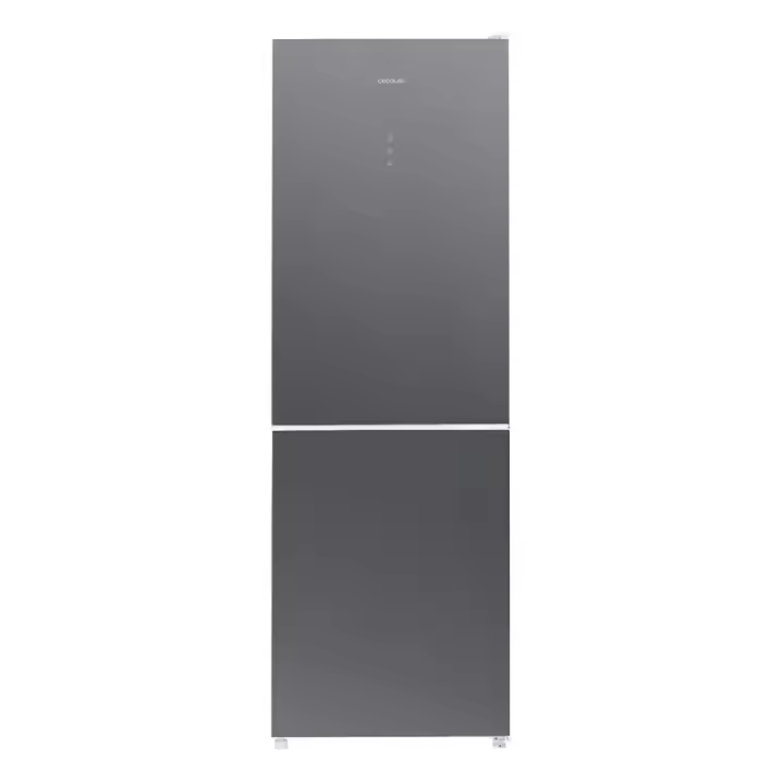Cecotec Frigorífico combi Bolero CoolMarket Combi 322 Glass Grey D - 1