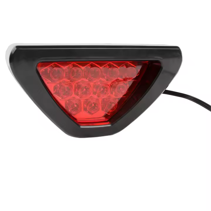 Luz De Advertencia Triangular LED Bombilla De Faro Trasero Universal Para Coche Freno Luz De Fosa Roja Compatible Con BMW - 1