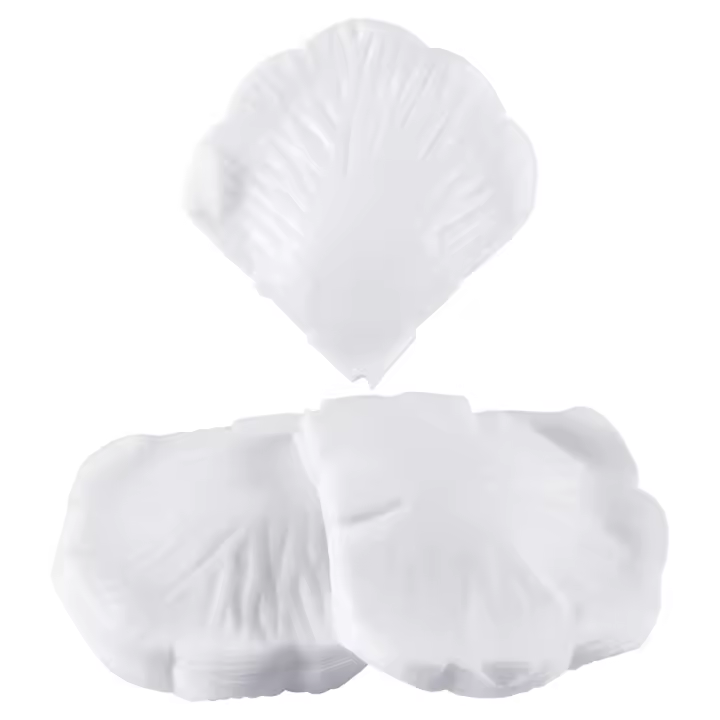 500 Rose petals  scattered white decoration Wedding Party - 1