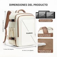 Mochila De Viaje Grande Para Hombres Y Mujeres Con Capacidad Para Portátil De 15.6 Pulgadas Bolsa De Hombro Para Easyjet Ryanair 40x30x20 Bolsa De Negocios - details 1