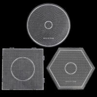 Plantilla De Bolas De Fusión Para Juegos De Mesa 2.6MM PE Transparente Para Tablero De Pinos Grandes Y Rompecabezas Circular Para DIY - details 2