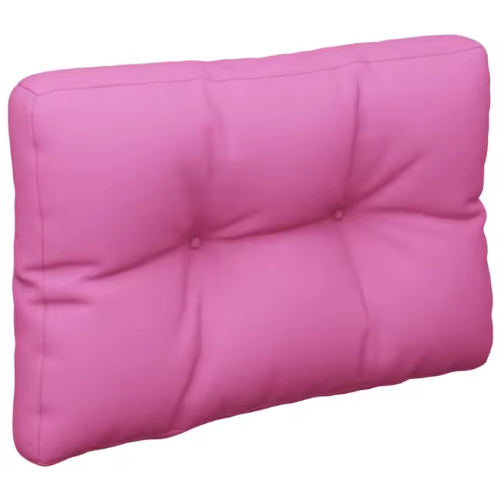 vidaXL Cojín para palés tela 60x40x12 cm Color Diseño de hojas,  Rosa,  Tuquesa y mas Cojín Decorativo de Asiento Cojines de muebles de salon - 1