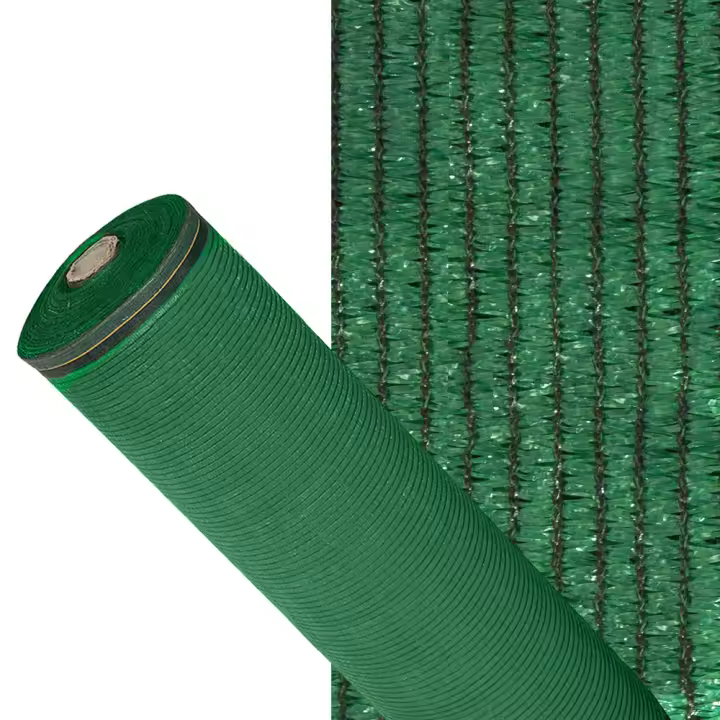 PAPILLON Malla Sombra 90% Verde Claro Rollo 50m | Malla de Sombreo para Protección Solar y Jardines - 1