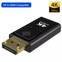 Adaptador Convertidor DisplayPort a HDMI 4K Para PC Y Laptop Cable De Video Y Audio Compatible Con Pantalla HD TV - details 2