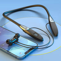 Auriculares Bluetooth 5.3 Inalámbricos De 60 Horas Con Micrófono Y Estuche Neopreno Para Deporte Resistente Al Agua IPX5 Estéreo Bass Neckband - details 14