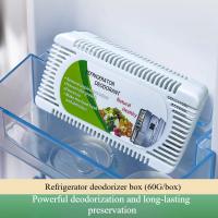 Desodorante De Carbón Activo Para Nevera Absorbedor De Olores Purificador De Aire Doméstico Frescor Sin Fragancia Tamaño 60G - details 3