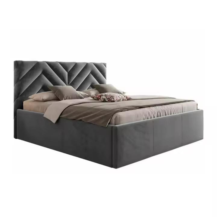 Cama Beloit 104 , Muebles ES, Somieres, Tapiz, 219 x 192 x 113cm - 1