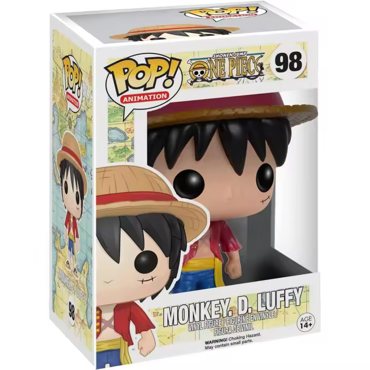 Figura Funko Pop One Piece Monkey D. Luffy-Figura de Vinilo Coleccionable - Idea de Regalo- Mercancia Oficial - Juguetes para Niños y Adultos - Movies Fans - Muñeco para Coleccionistas y Exposición - 1