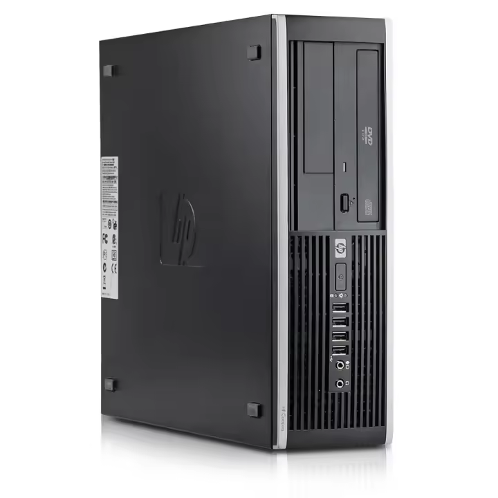 Computadora de escritorio HP i5 SFF Windows 10 pro con 8GB de RAM y disco duro de 500GB Intel WI-FI - 1