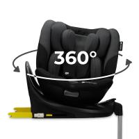 Kinderkraft  - Silla de coche I-FIX con i-Size, Silla de coche 5 en 1 EASY SPIN 360° y base integrada con ISOFIX - details 5